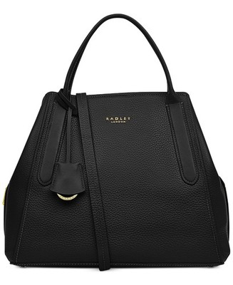 Radley London Baylis Road 2.0 Leather Satchel - Black, Premium Multi-Compartment