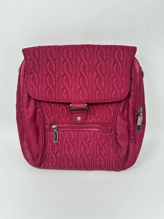 Baggallini  Enchant Espresso Quilted Backpack Baggallini Enchant Espresso Brown Quilted Backpack. Brand  main image 2