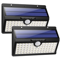 Solarleuchte AußEn 2 StüCk 78 LED 180 Bewegungsmelder IP6