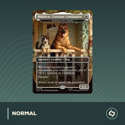 MTG | Dogmeat, Constant Companion | SECRET LAIR x FALLOUT | NM | EN | MAGIC