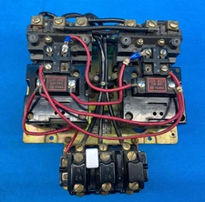 Allen-Bradley 705X-BOD Nema Size 1 Reversing Starter 460 Volt @ 10 Hp 120 V Coil