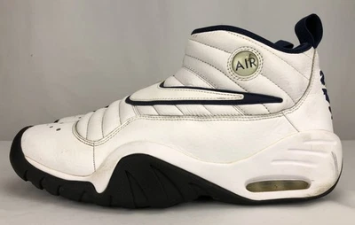 Preços baixos em Nike Air Shake Ndestrukt White Navy | eBay