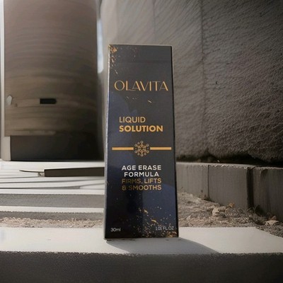 OLAVITA Liquid Solution Age Erase Formula 1.01 OZ Genuine Authentic Anti-aging