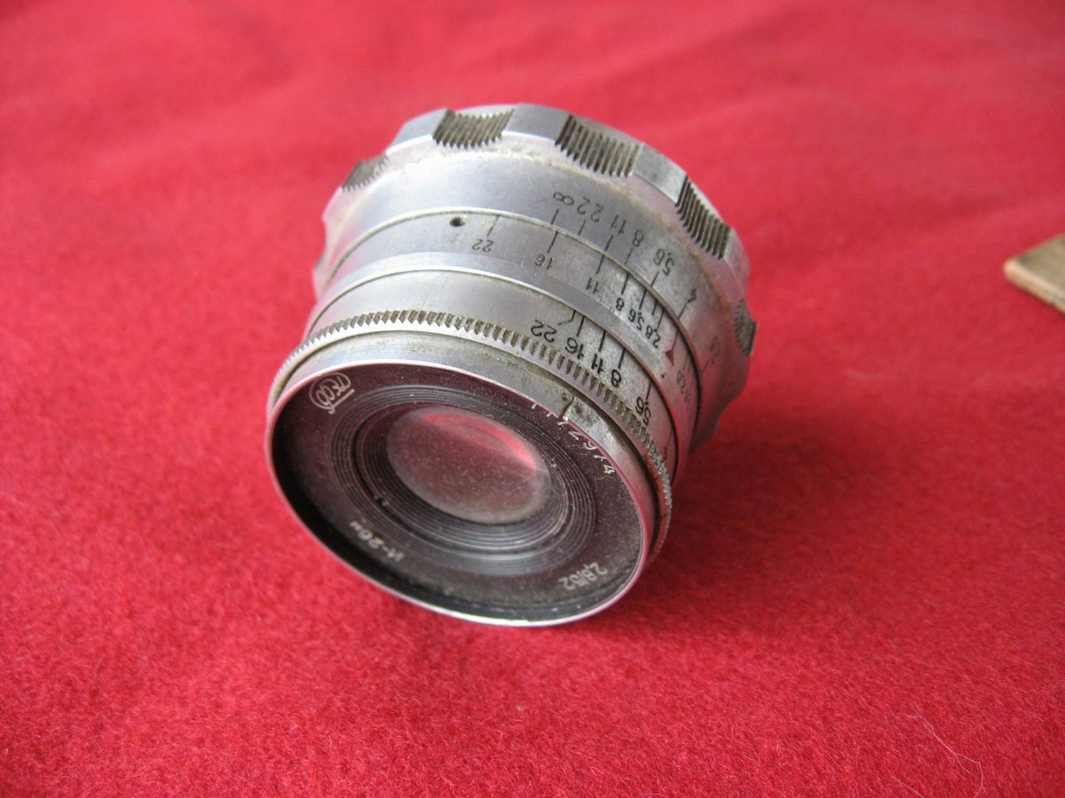 Fed2 / Industar 26M F2.8 52mm / フィルムマガジン Industar-26m, 50/2.8 With Focusing Lever – Fedka Store