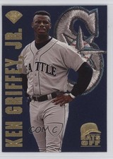 1996 Leaf Hats Off 3089/5000 Ken Griffey Jr #5 HOF