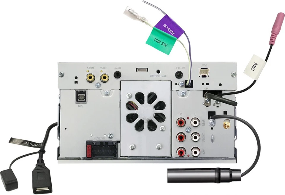Kenwood DMX7722DABS 2-DIN Autoradio Wireless Apple+Android DAB BT - Bild 3 von 3