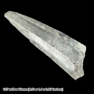 Natürlicher Bergkristall Quarz Stab Brasilien klar Quarz Mineral Präparat Kristall