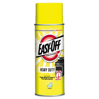 EASY-OFF 87979CT Heavy Duty Oven Cleaner, Fresh Scent, Foam, 14.5 Oz Aerosol (Ca