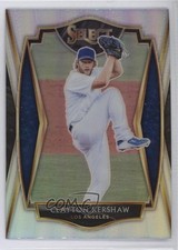 2021 Panini Select Premier Holo Prizm Clayton Kershaw #136 1fa0