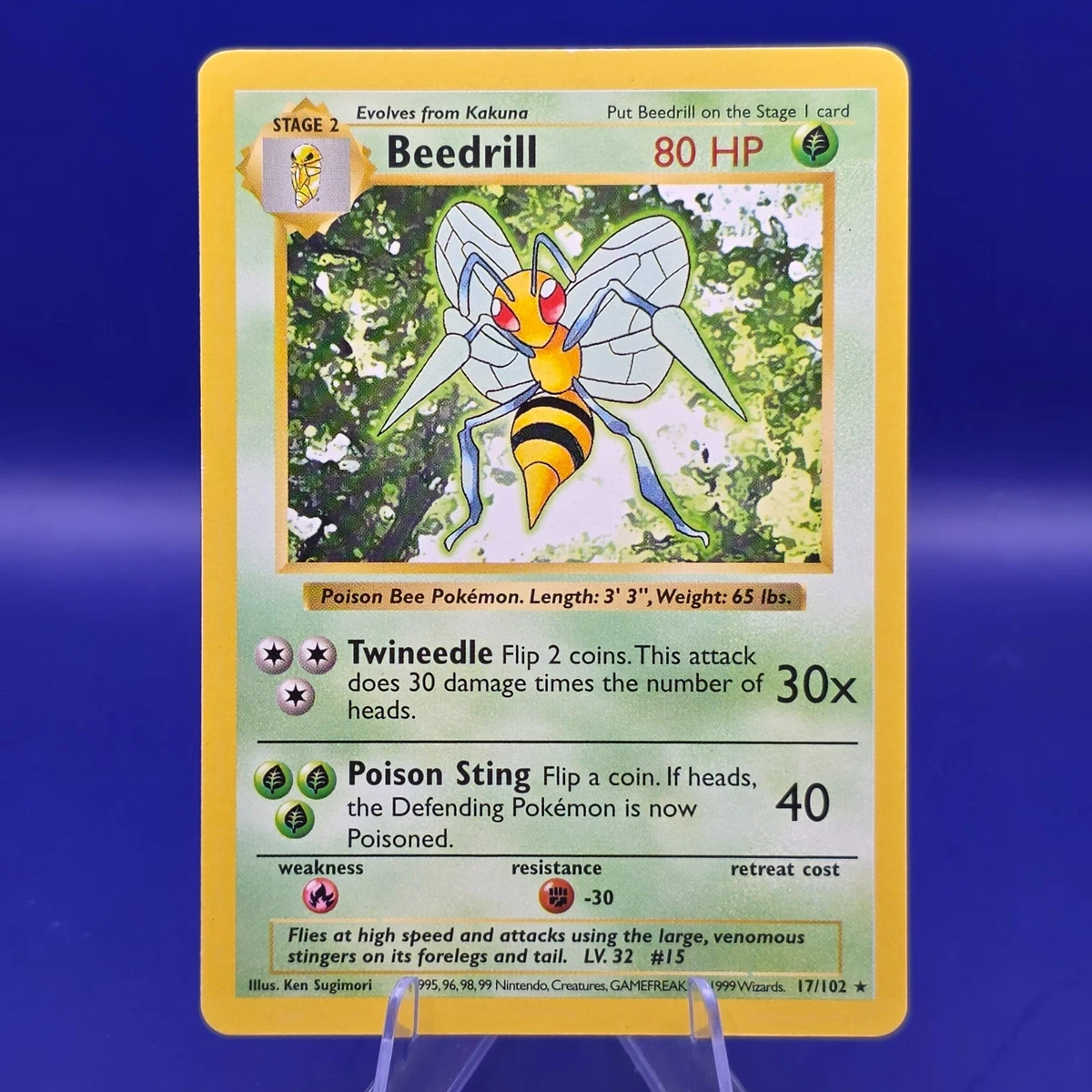 Pokémon TCG Rare Base Set Shadowless Individual Collectible Card