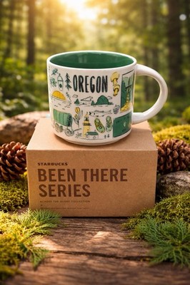 Starbucks 2018 Oregon Coffee Mug Been There Series 14 oz | eBay