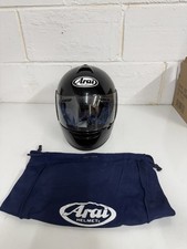 Arai Chaser Black  Motorcycle Helmet size S Used