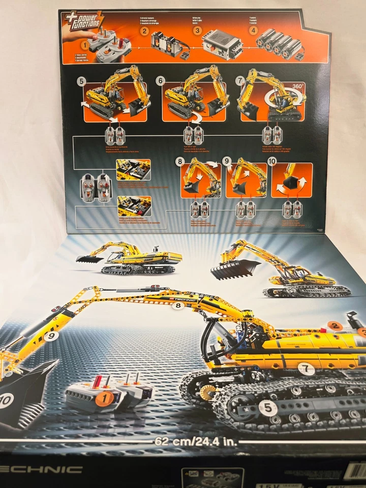 LEGO Technic 8043 Sealed In Box, Huge Motorised Excavator  12-16 Years - Image 3 of 4