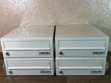 COMSAFE ROTTNER APPARTEMENT BOÎTES AUX LETTRES MODULE SYSTÈME ELM MZ SERRURE À CYLINDRE BLANC X4.