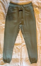 NEW Essentials Fear Of God Fog Green Sweatpants Kids 14/16 XXL Authentic