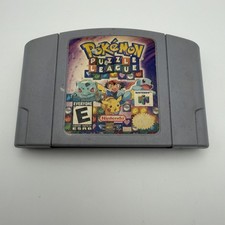 Pokemon Puzzle League - Nintendo 64 (N64) Tested Working Cartridge Only