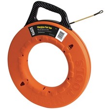 KLEIN TOOLS 56014 Fish Tape,3/16 In x 200 ft,Fiberglass 15X659