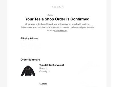 Tesla XX Bomber Jacket Large -NEW —SOLD-OUT | eBay