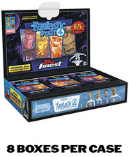 2025 TOPPS FINEST FANTASTIC FOUR 4 MARVEL 8-Box HOBBY CASE Brand New Sealed QTY