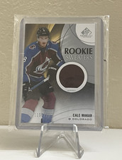 Upper Deck SP Game Used Rookie Sweaters Cale Makar #RS-CM Avalanche /199