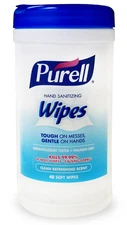 6 pack Purell Canister Wipes Refreshing Hand Sanitizer - Fresh Scent - 40ct