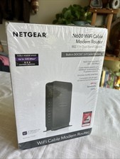 NEW Netgear N600 WiFi Cable Modem Router Dual Band Gigabit DOCSIS 3.0 C3700-
