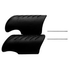 Universal 1.25" Motorcycle Crash Bar Rubber Protectors Engine Guard Cover
