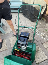 Allett Classic 14L Petrol Push Reel/Cylinder Lawn Mower with Grass Box