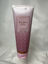 Bath  Body Works Rose Water  Ivy Ultra Shea Body Cream Lotion 8 oz retired