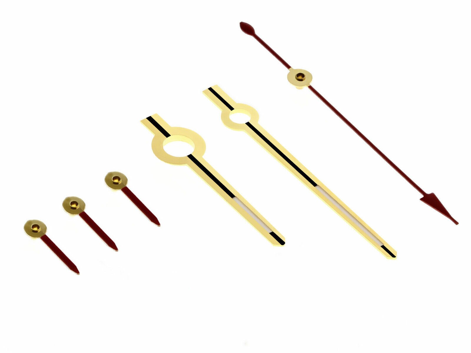 Tudor Chronograph 79180 79280 Gold Watch Hand for Valjoux 7750-7753 Movement-image