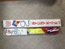 Vintage Peter Powell 3 foot Stunt Kite 2 Handle With Box NOS