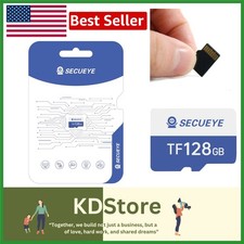 128GB MicroSDXC Memory Card Class 10 High Speed for Dash Cam Security Camera