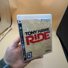 Tony Hawk Ride PS3 Game Complete Skateboarding