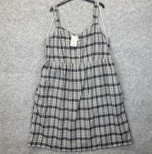 Tu Dress Gingham Striped Lined Summer Size 20 women’s ladies New With Tags BNWT