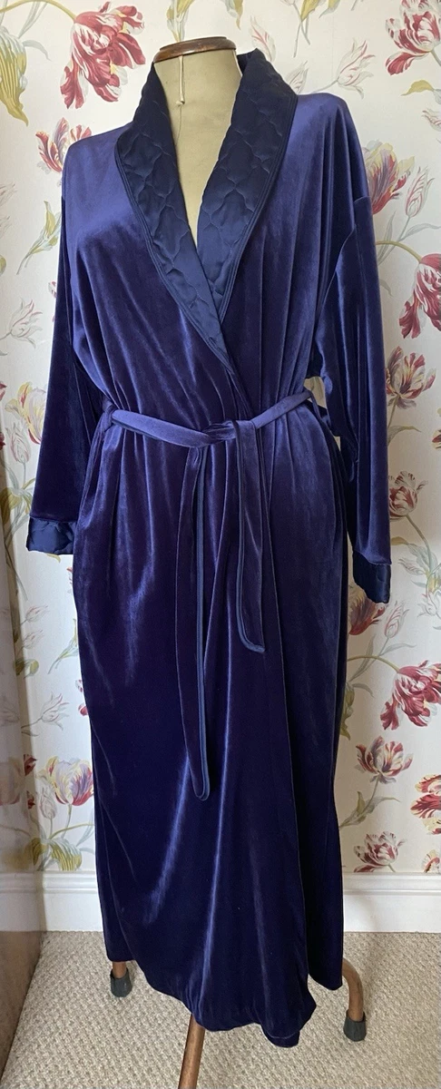 Velvet Dressing Gown in Nightwear for Women for sale | eBay UK
