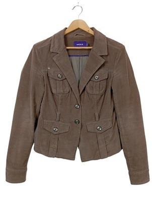 MEXX Kurzjacke Damen Jacke Gr. DE 36 braun Casual-Look