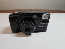 Canon Sure Shot Mega Zoom 76 SAF Camera 35mm Black Camera- Untested As-Is