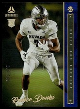 2022 Panini Luminance #123 Romeo Doubs Blue #/149