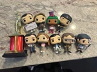 Lot The Office Funko Pops loose and Dundie award used Michael Pam Kevin Dwight