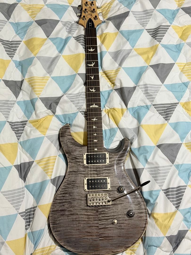 PRS CE24 Faded Gray Black USA Electric Guitar