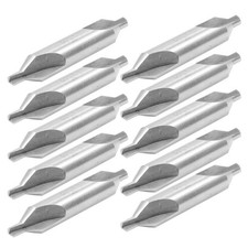 10 pezzi 4 mm diametro punta in acciaio ad alta velocità 60 Grado Centro trapano