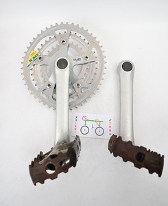 Pédalier Shimano Exage 400LX (48-38-28, 170mm) - Triple Plateau NOS