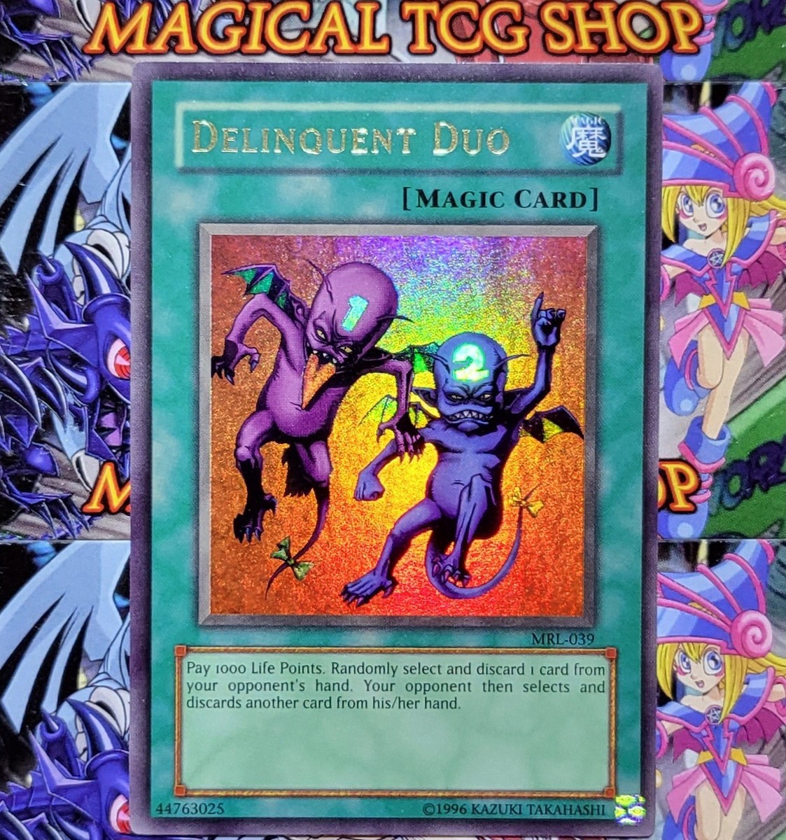 Yugioh Delinquent Duo Magic Ruler Ultra Rare MRL-039 NM | eBay