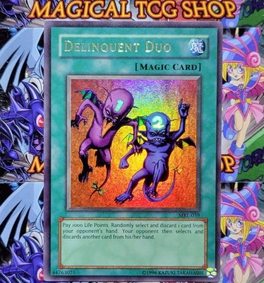 card shops yugioh Yugioh Delinquent Duo Magic Ruler Ultra Rare MRL-039 NM