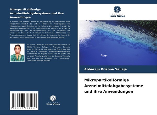 MikropartikelföRmige Arzneimittelabgabesysteme Und Ihre Anwendungen Abbaraju Kri-image