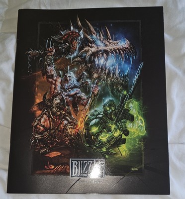 Blizzard BlizzCon 2009 Program Guide Diablo StarCraft WarCraft