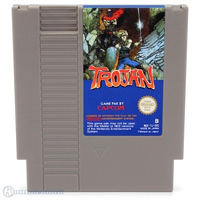 Nintendo NES Spiel - Trojan PAL-B Modul