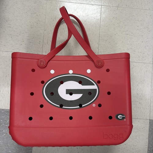 Bogg Georgia Bulldogs Bag Tote Bag Black Red Logo University of Georgia College