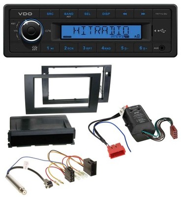 VDO AUX 1DIN MP3 USB Autoradio für Audi A4 B6 B7 00-08 Symphony Bose Aktivsystem
