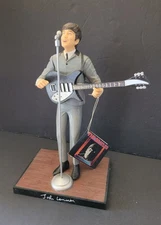 JOHN LENNON 10" Vinyl 1991 BEATLES FIGURE complete HAMILTON GIFTS with TAG